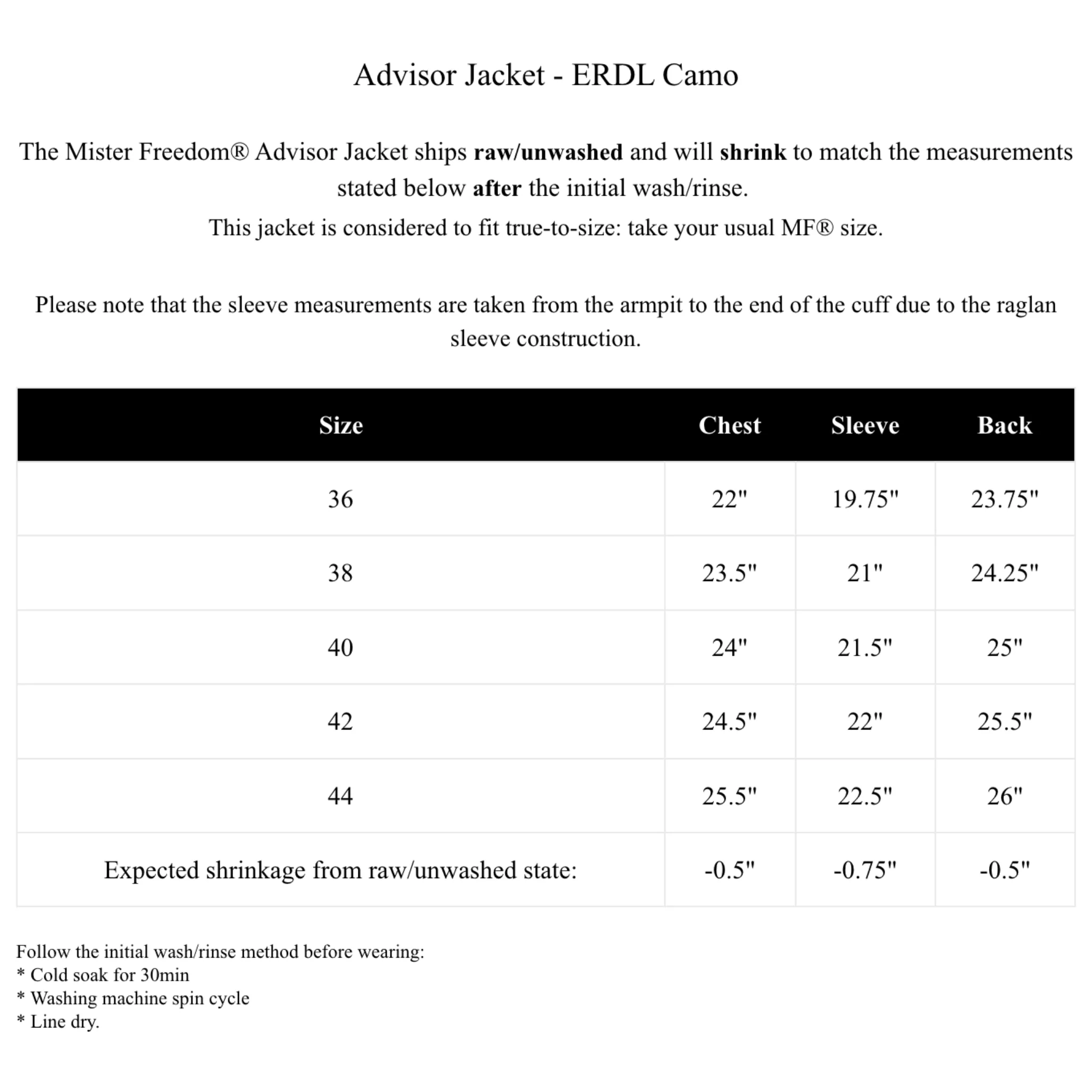 ADVISOR Jacket - ERDL Camo