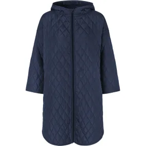 Changing robe NORDBAEK Lazy Pool str. 1 - vindtæt skiftekåbe med 100% genanvendt fleece - Navy