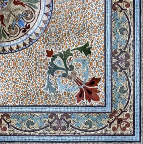 'Collins Block Mosaic' Wall Print