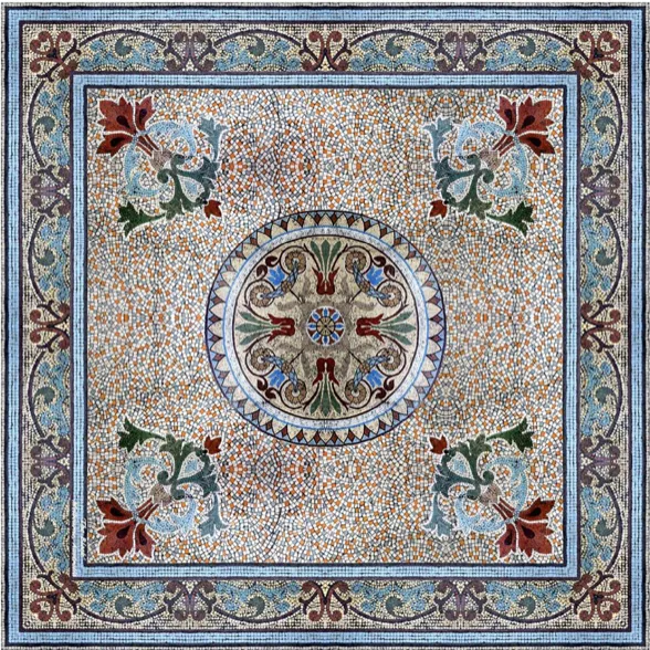 'Collins Block Mosaic' Wall Print