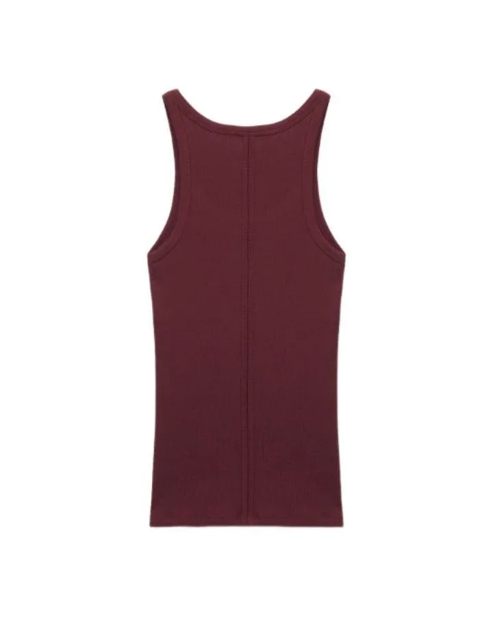 Dorothee Schumacher Simply Timeless Tank Top Burgundy