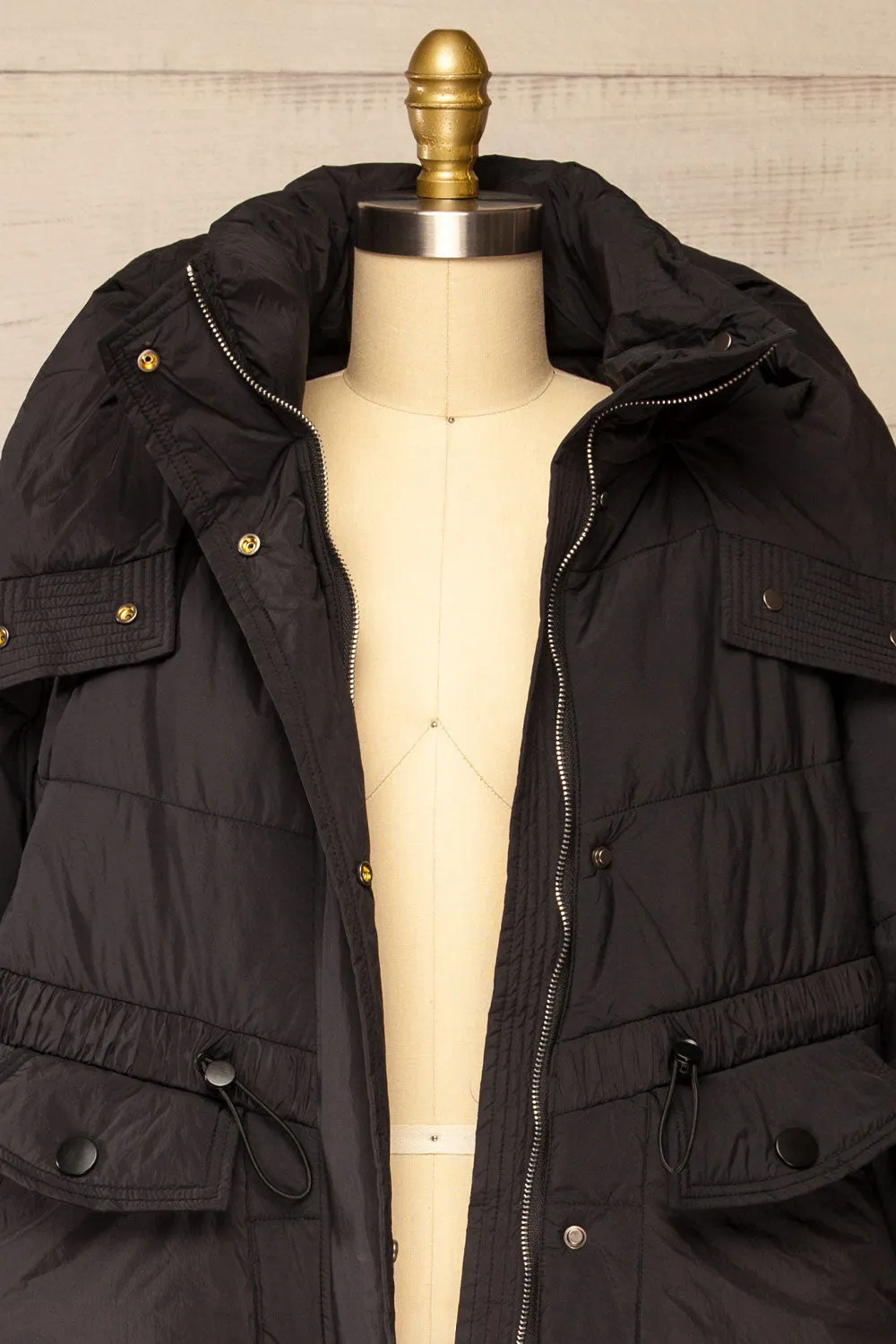 Lazio Black | Long Overzised Coat