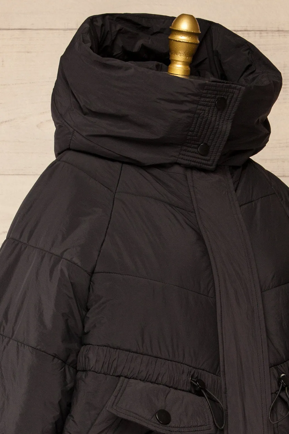Lazio Black | Long Overzised Coat