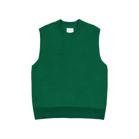 Manfred Chenille Vest Bottle Green