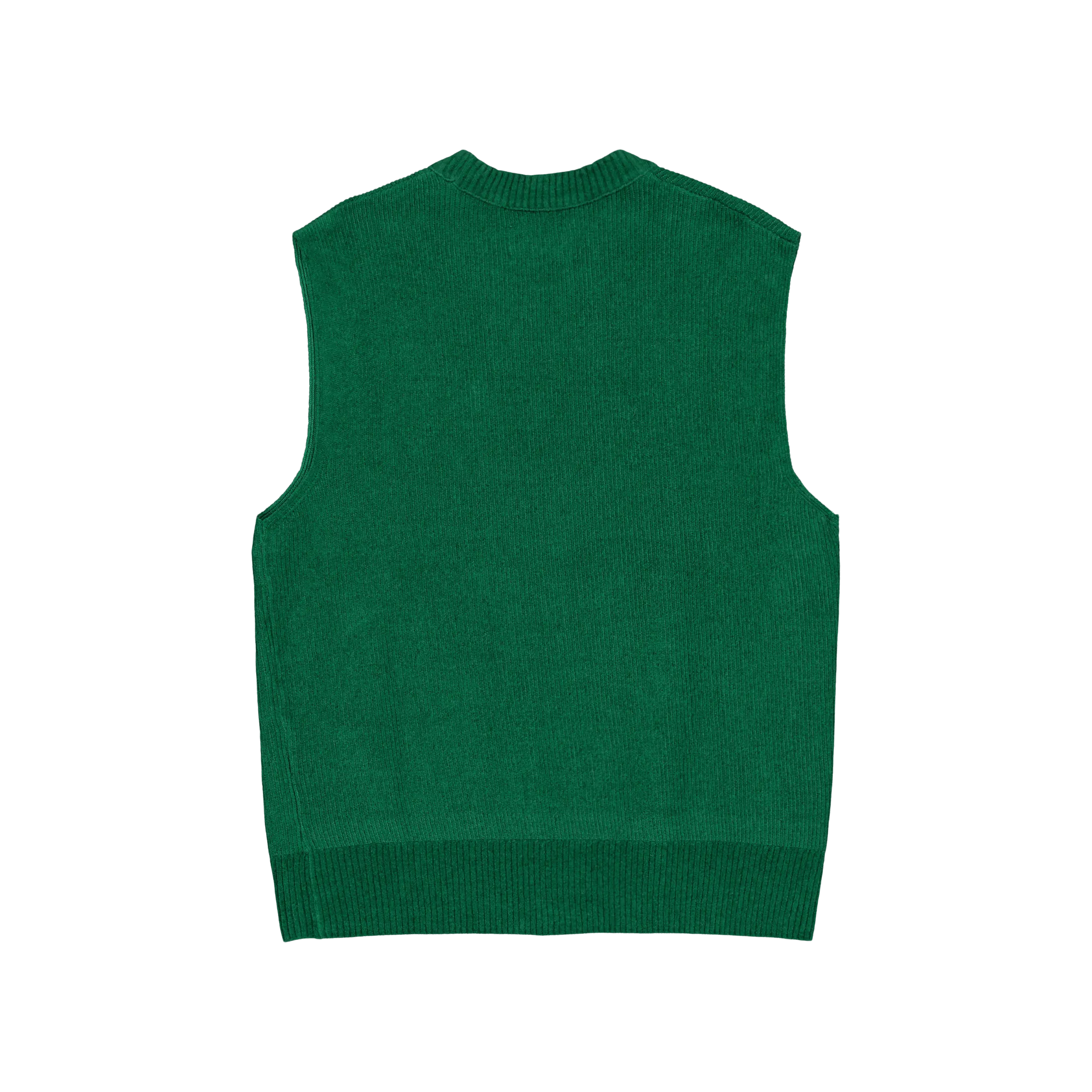 Manfred Chenille Vest Bottle Green