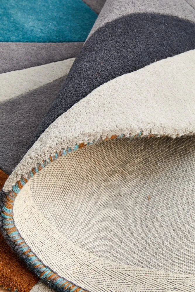 Matrix 902 Round Rug (Safari) by Rug Culture