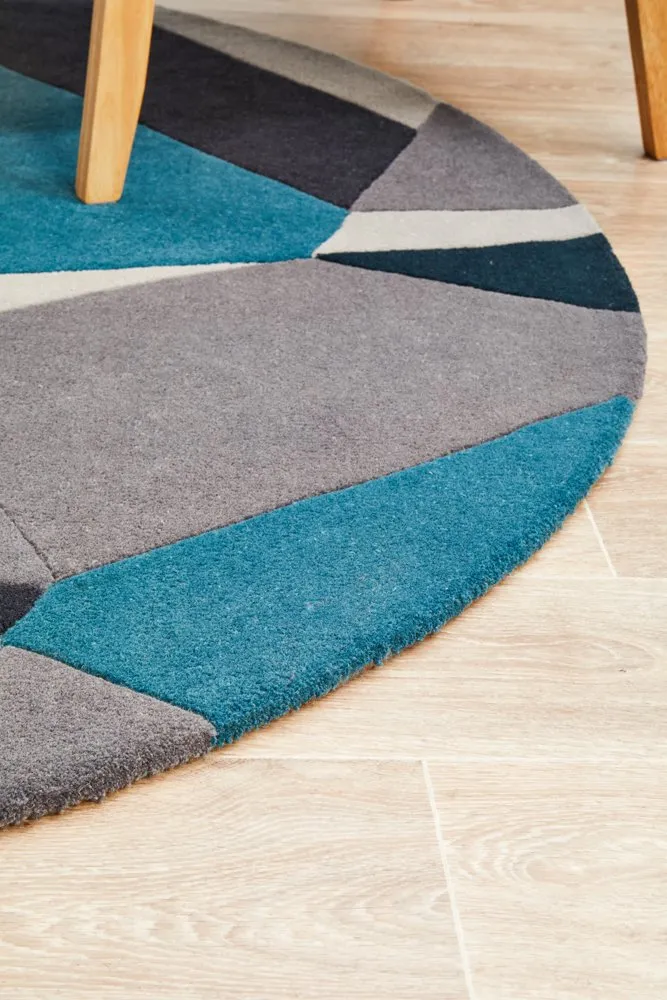 Matrix 902 Round Rug (Safari) by Rug Culture
