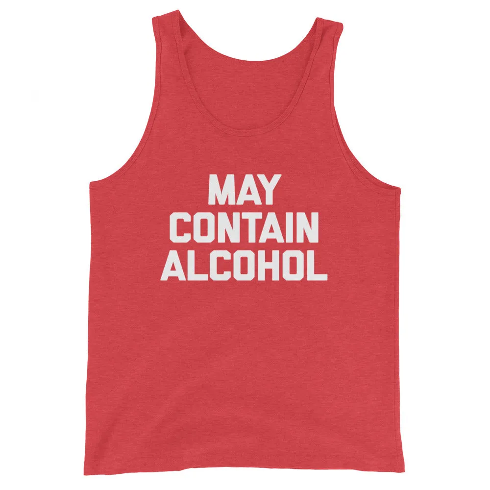 May Contain Alcohol Tank Top (Unisex)