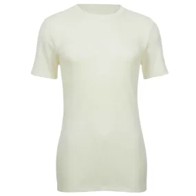 Mens 100% Pure Merino Wool Crew Neck Short Sleeve
