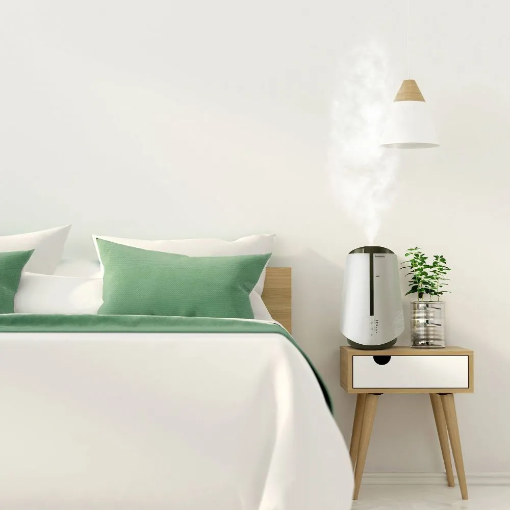 New - Holmes 1gal Top Fill Ultrasonic Cool-Mist Humidifier with Antimicrobial Protection