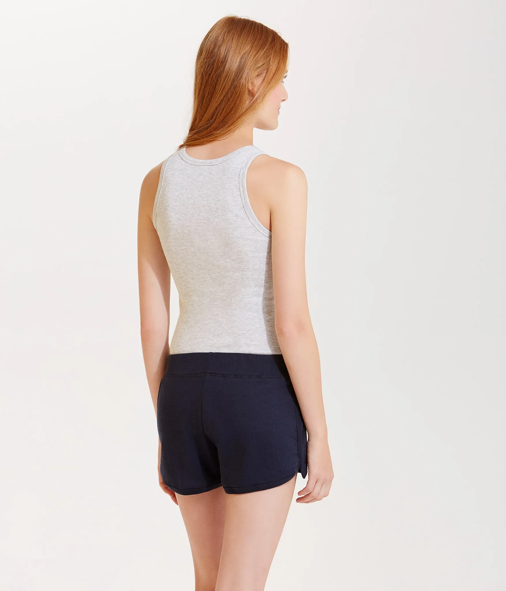 Petit Bateau Women's Grey Tank Top