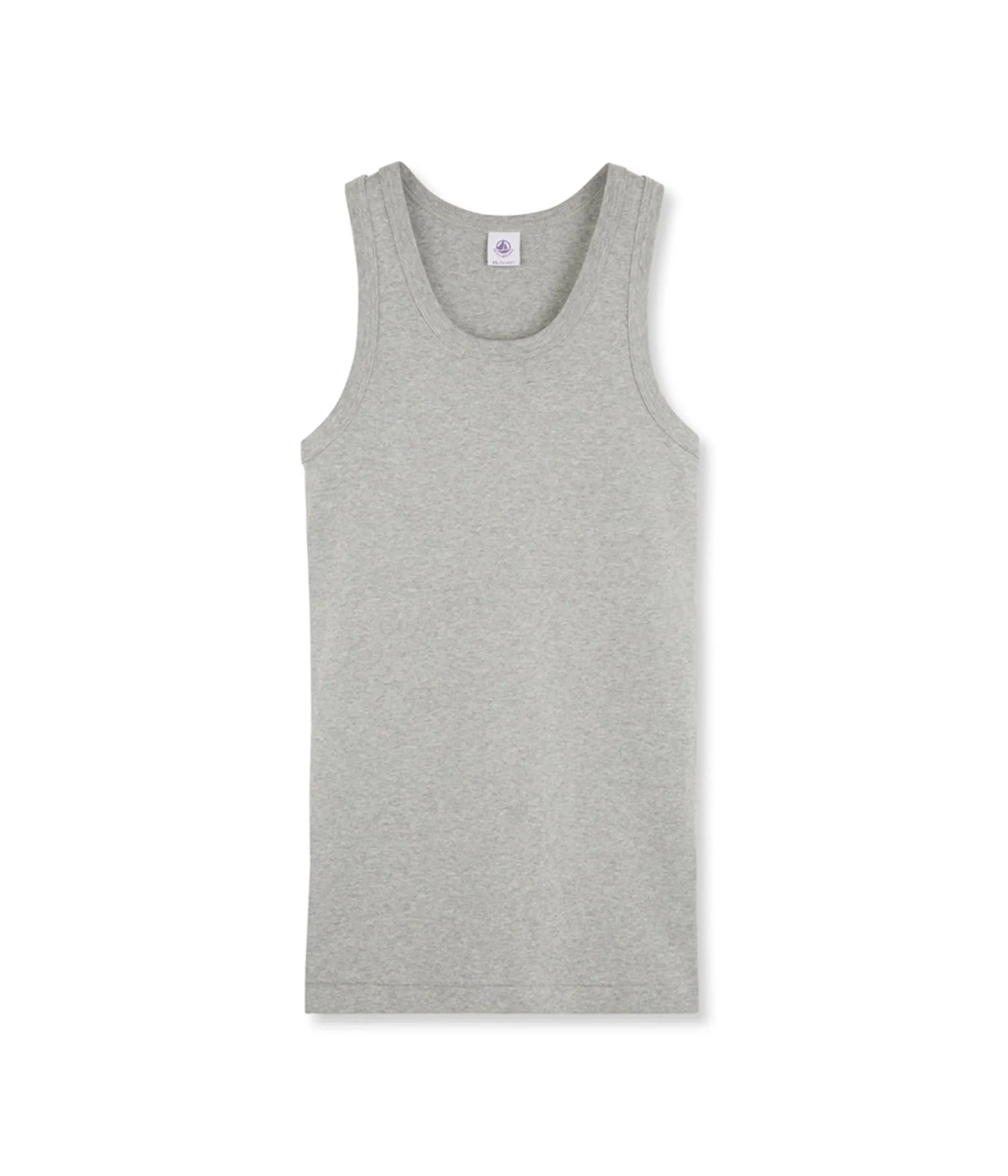 Petit Bateau Women's Grey Tank Top