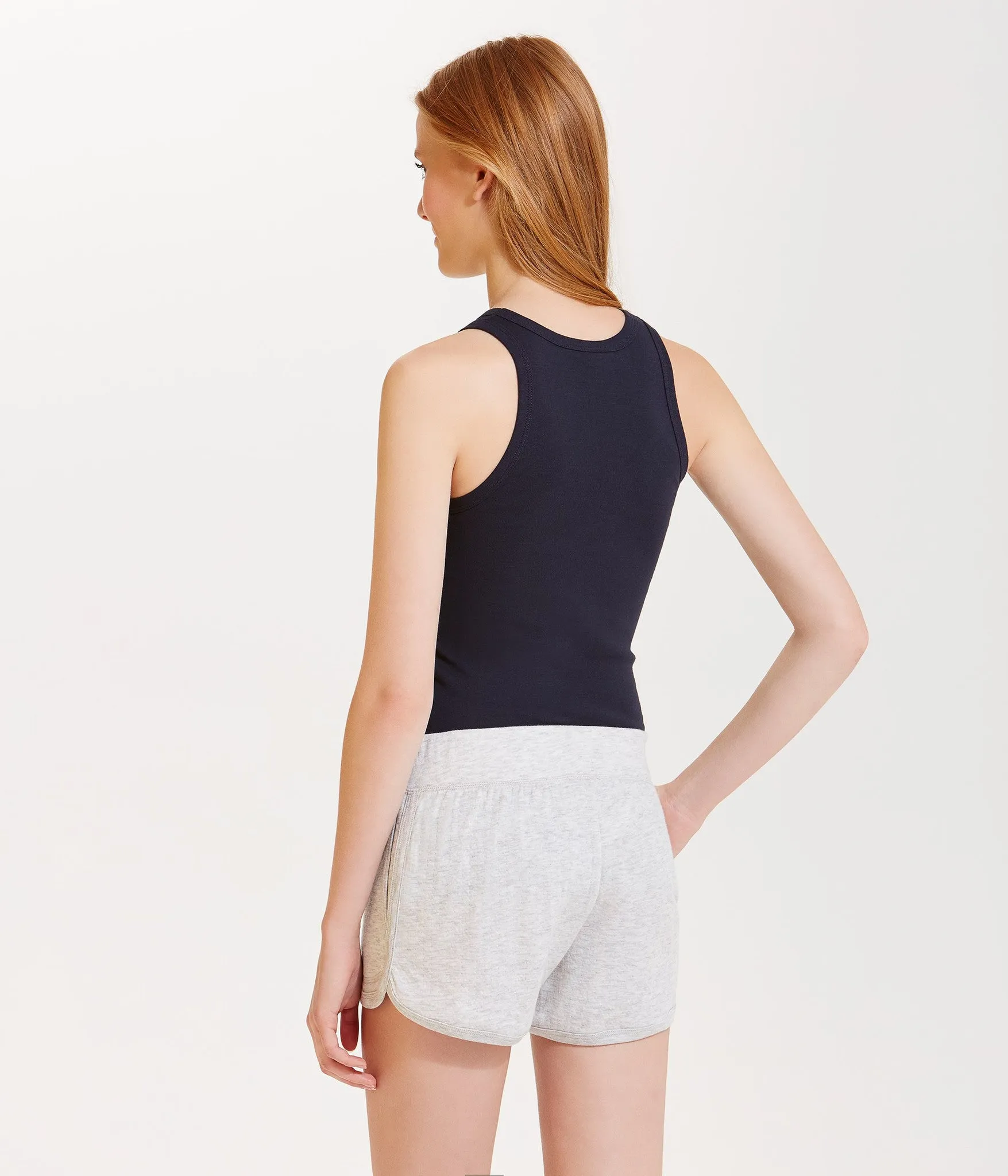 Petit Bateau Women's Navy Tank Top