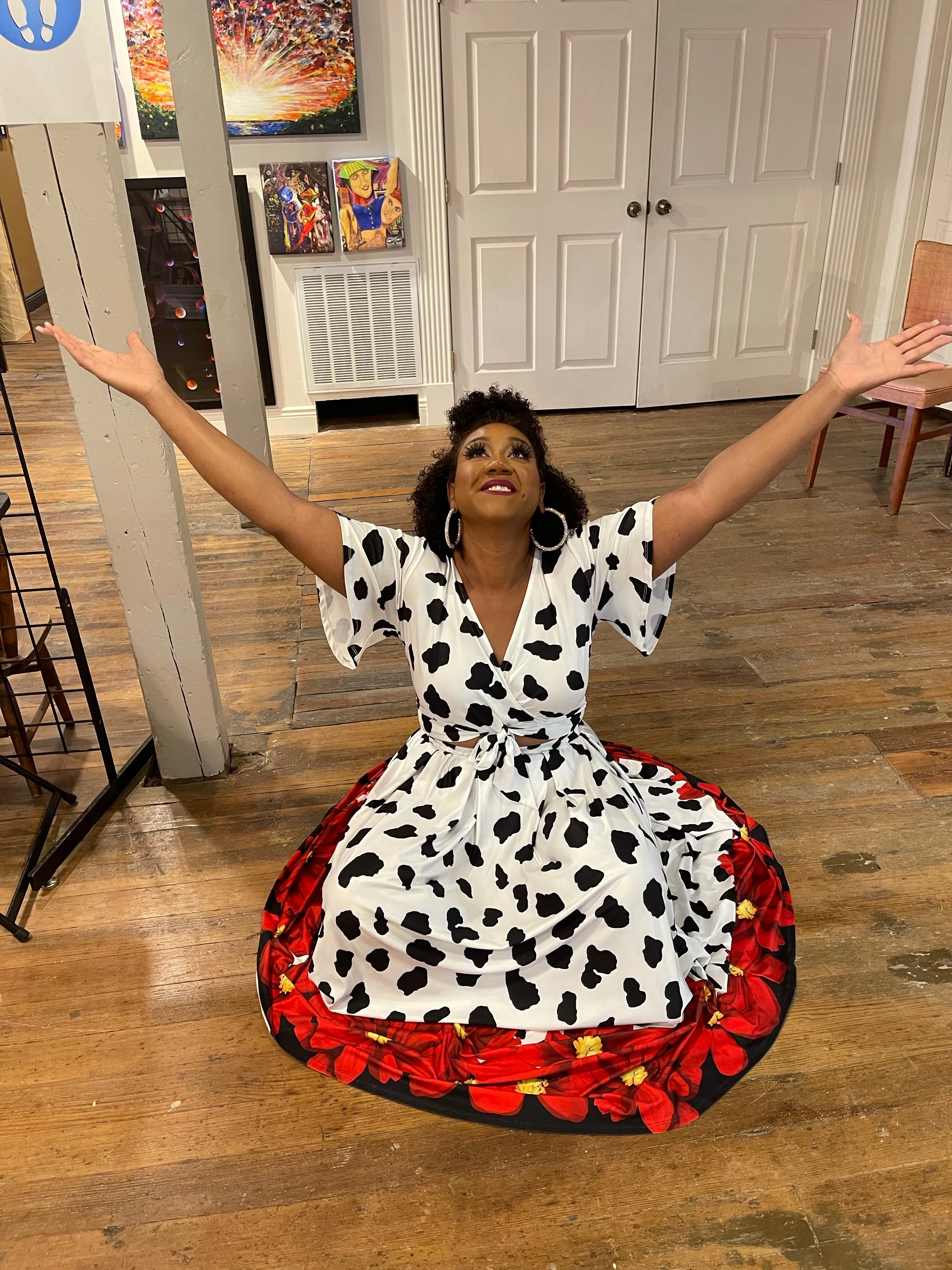Praise Is What I do Two Piece Maxi Set