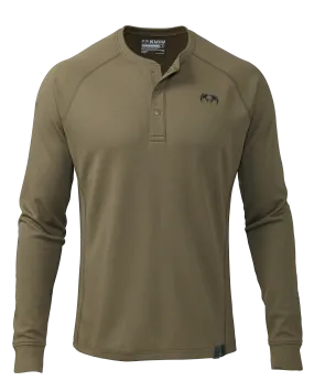 PRO Merino 200 Henley | Ash