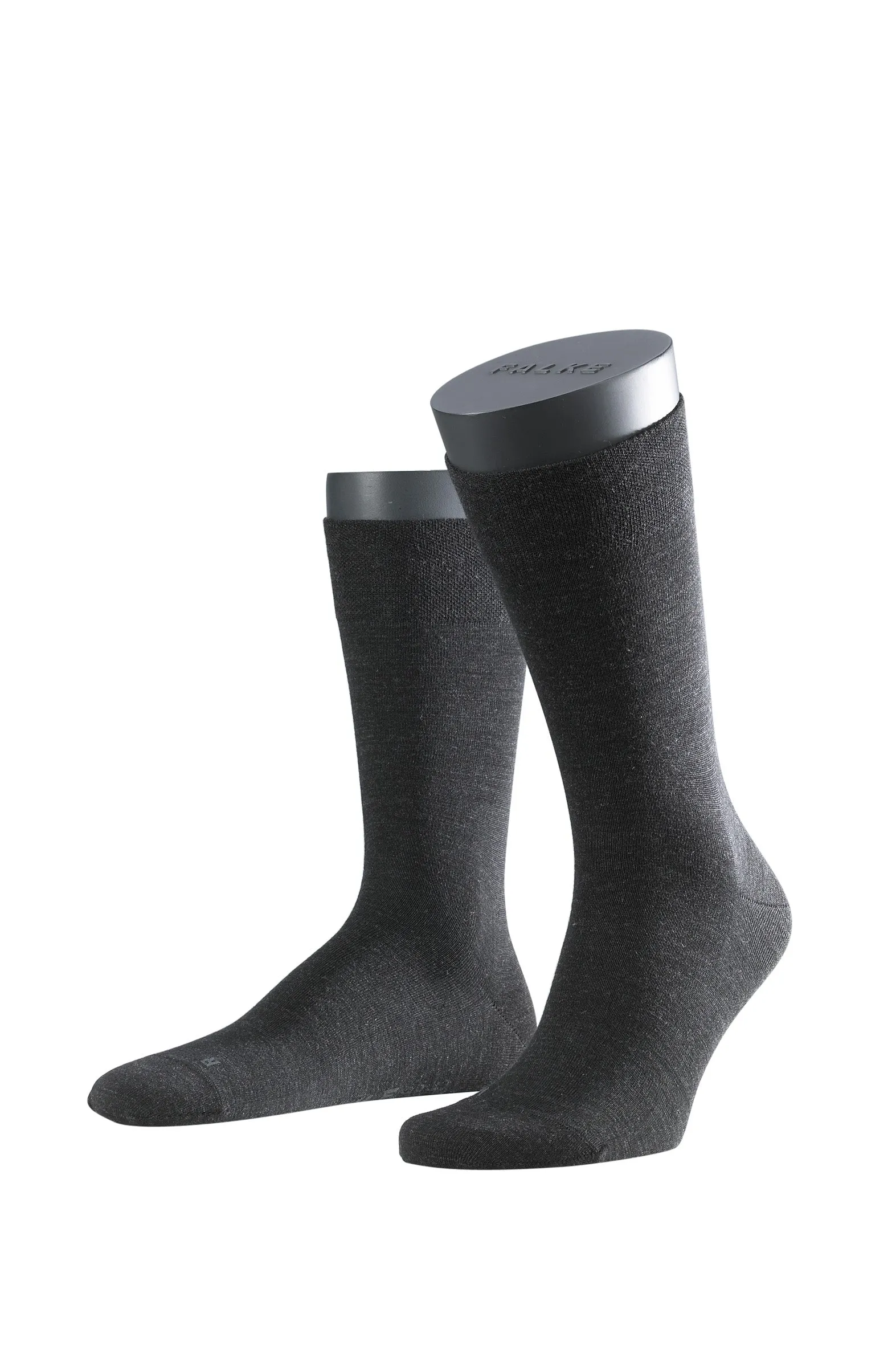 Sensitive Berlin Sensitive Berlin Wool And Cotton Sock | Anthracite Melange 14416-3080