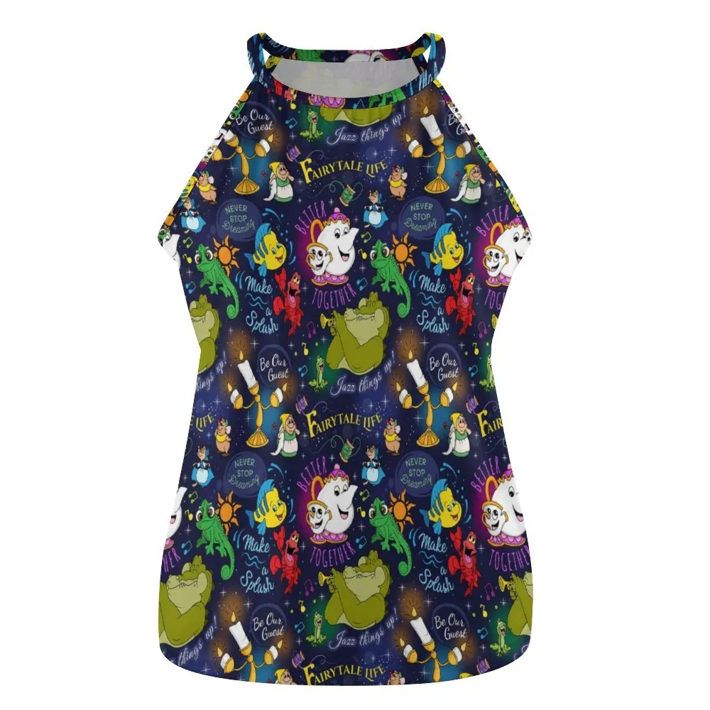 Sidekicks Women's Round-Neck Vest Tank Top