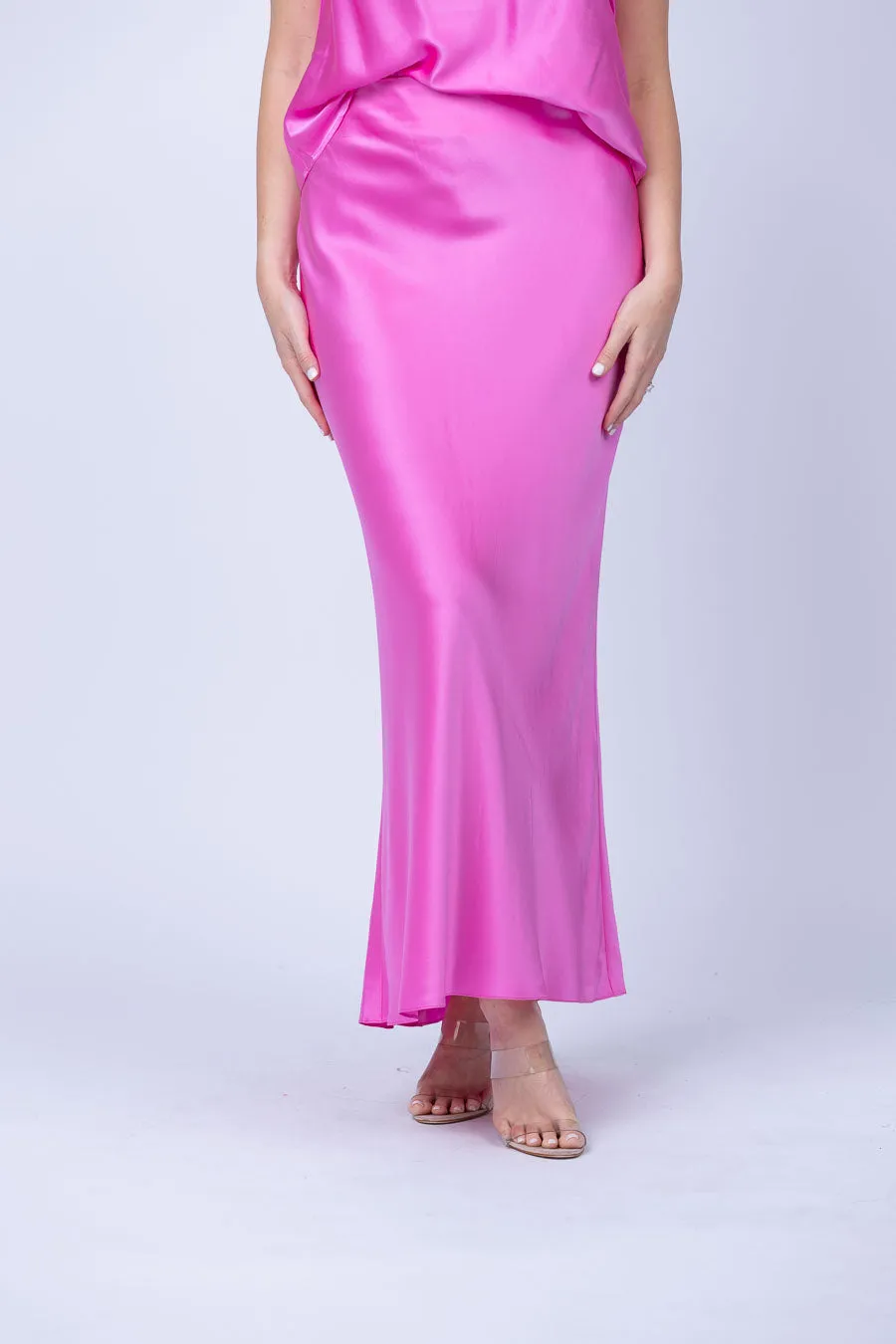 The Sei Bias Maxi Skirt in Blossom
