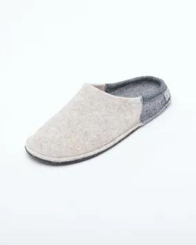 Women's Nuvola Bico Wool Slipper Beige