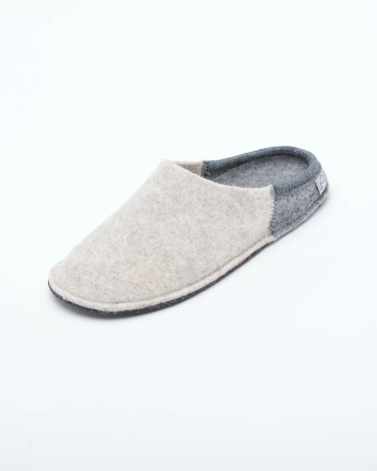 Women's Nuvola Bico Wool Slipper Beige