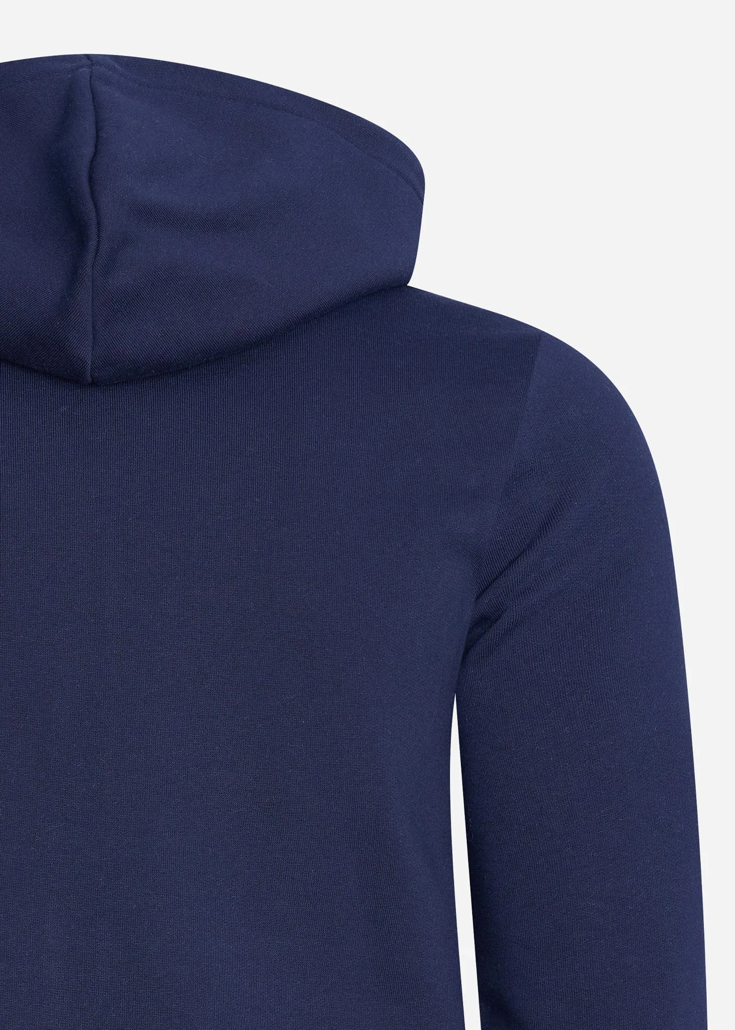 Zip through hoodie - navy blue