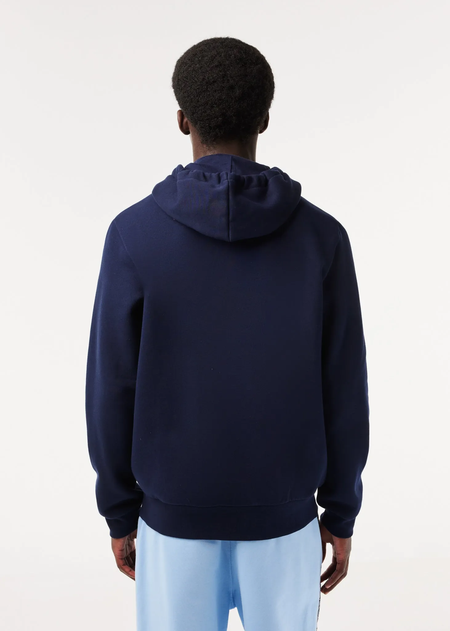 Zip through hoodie - navy blue