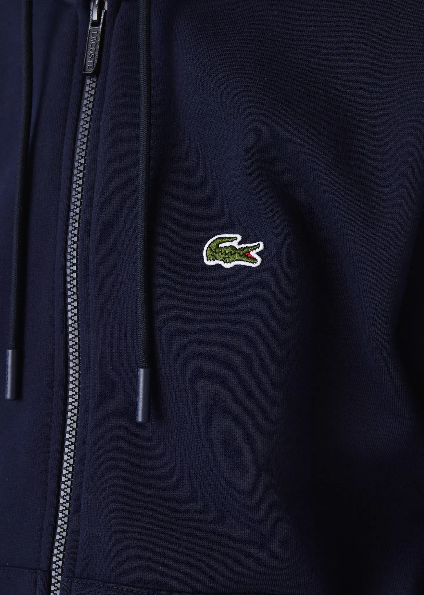 Zip through hoodie - navy blue