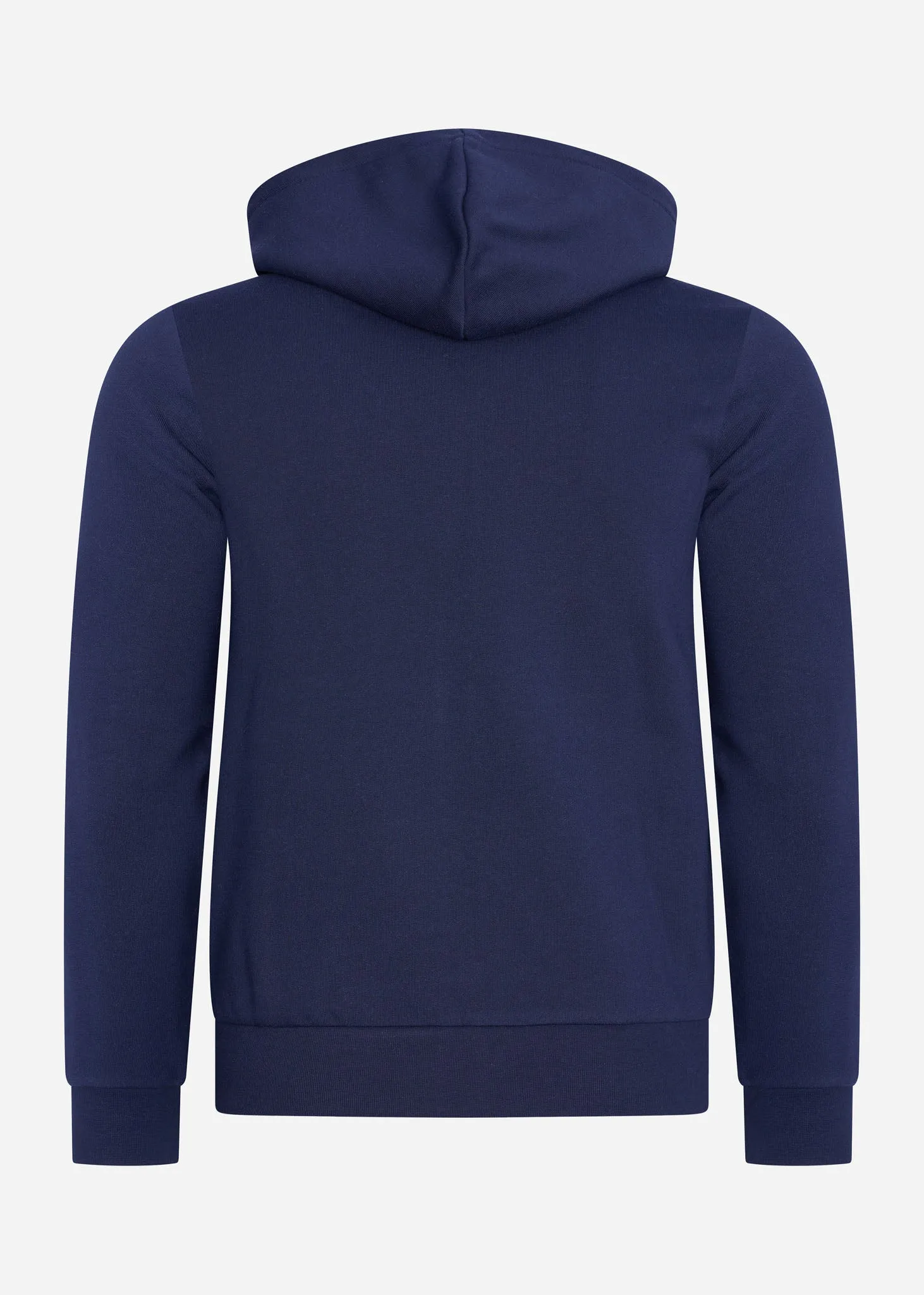Zip through hoodie - navy blue